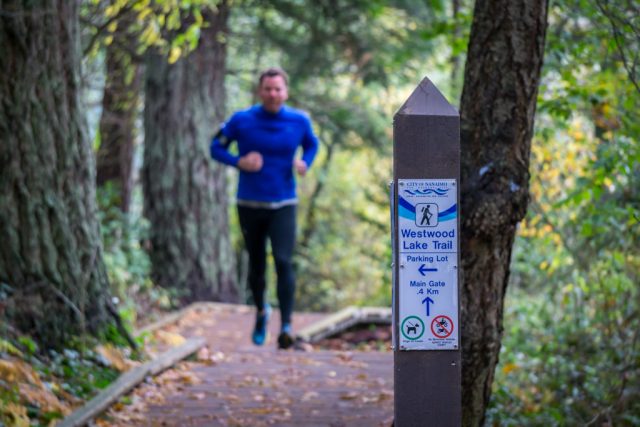 Nanaimo hiking trails vancouver island Chris Istace Westwood Lake