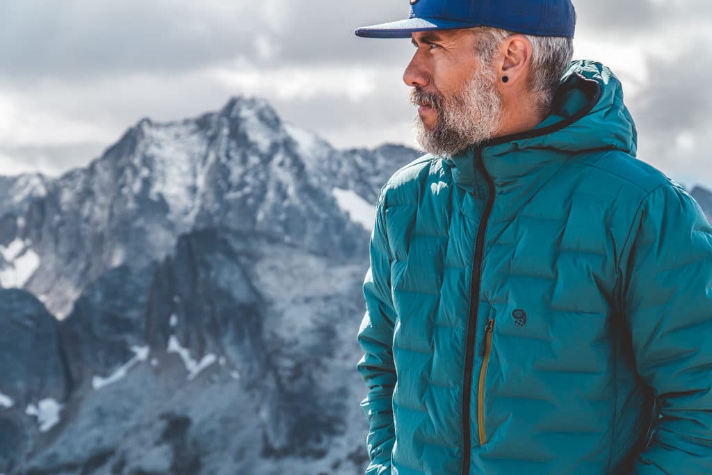 Mountain Hardwear Super/DS Stretchdown Hooded Jacket Chris Istace Mindful Explorer
